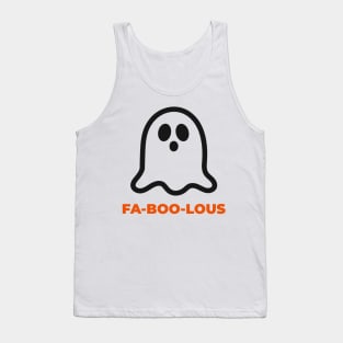 FA-BOO-LOUS GHOST Tank Top